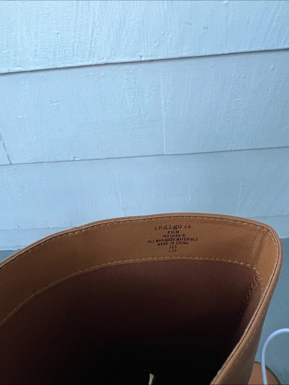 Indigo rd n he Classic Tall Leather Riding Boots - Tan